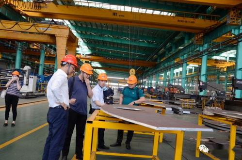 河钢集团客服中心技术服务部总经理王恒波一行莅临大明靖江基地考察交流